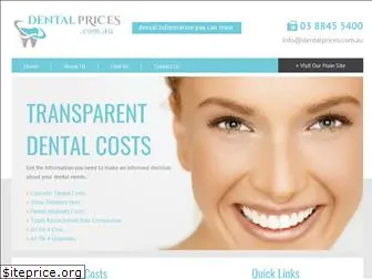 dentalprices.com.au