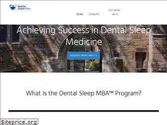 dentalsleepmba.com