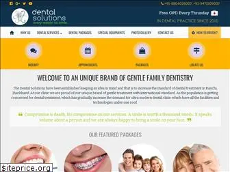 dentalsolutionsranchi.com