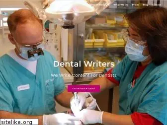 dentalwriters.com