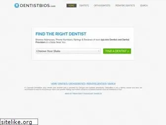 dentistbios.com