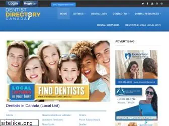 dentistdirectorycanada.ca