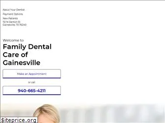 dentistgainesvilletx.com