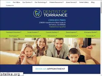 dentistoftorrance.com