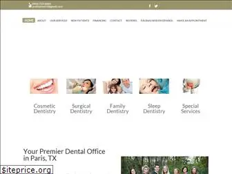 dentistparistx.com