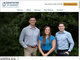 dentistryatsomerset.com