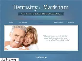 dentistryinmarkham.com