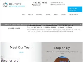 dentistsofapachejunction.com