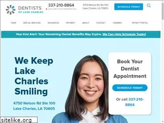 dentistsoflakecharles.com