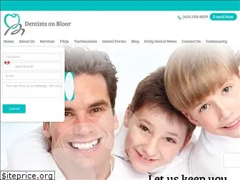 dentistsonbloor.ca