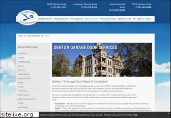 dentongaragedoor.com