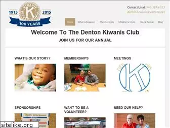 dentonkiwanisclub.org