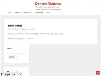 dentonmattress.com