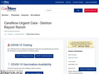 dentonregionalurgentcare.com