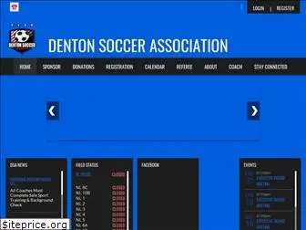 dentonsoccerassociation.com