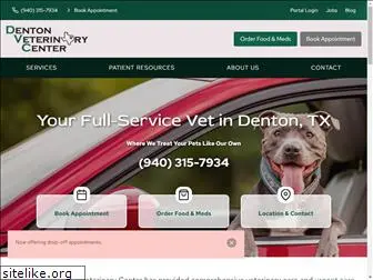 dentonvetcenter.com