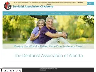 denturistassociationofalberta.com