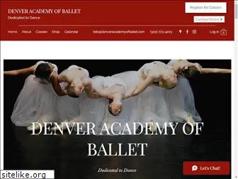 denveracademyofballet.com