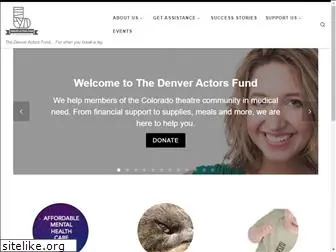 denveractorsfund.org