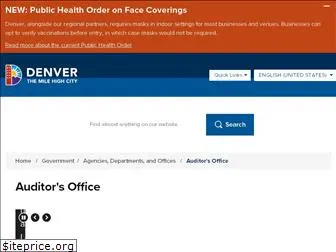 denverauditor.org