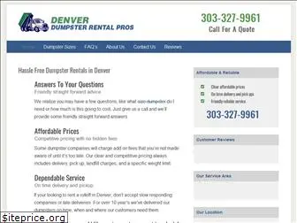 denvercodumpsterrental.com