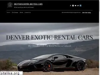 denverexoticrentalcars.com