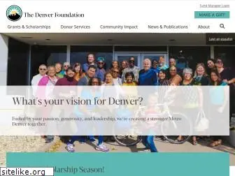 denverfoundation.org