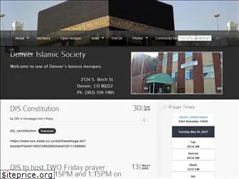 denverislamicsociety.com