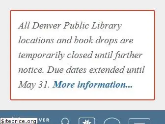 denverlibrary.org