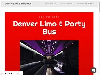 denverlimopartybus.com