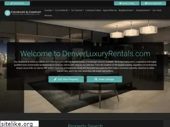 denverluxuryrentals.com