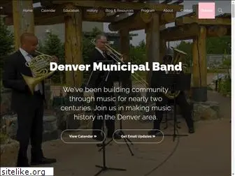 denvermunicipalband.org