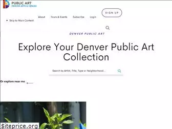 denverpublicart.org