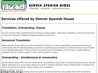 denverspanishhouse.com