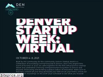 denverstartupweek.com