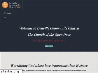 denvillecommunitychurch.org