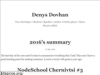 denysdovhan.com