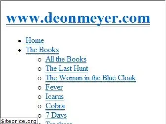 deonmeyer.com