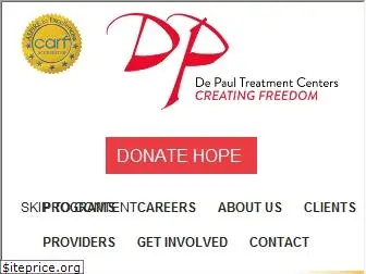 depaultreatmentcenters.org thumbnail