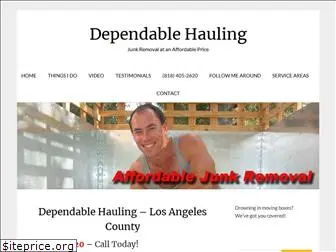 dependablehauling.com