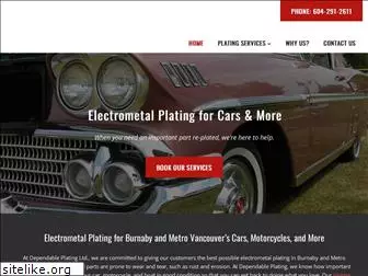 dependableplating.com
