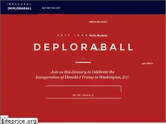 deploraball.com