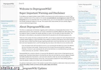deprogramwiki.com