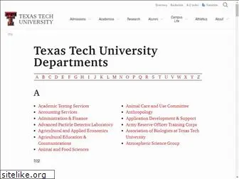 depts.ttu.edu