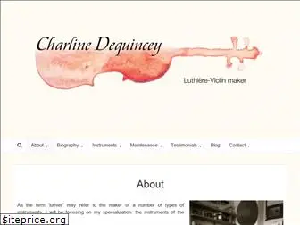 dequincey-violin.com