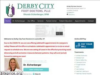 derbycityfootdoctors.com