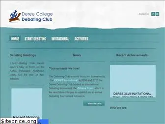 dereedebatingclub.weebly.com