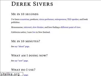 dereksivers.com