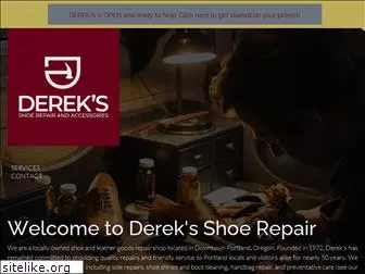 dereksshoerepair.com