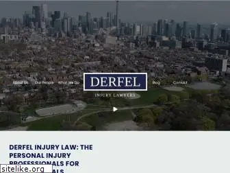 derfelinjurylaw.com